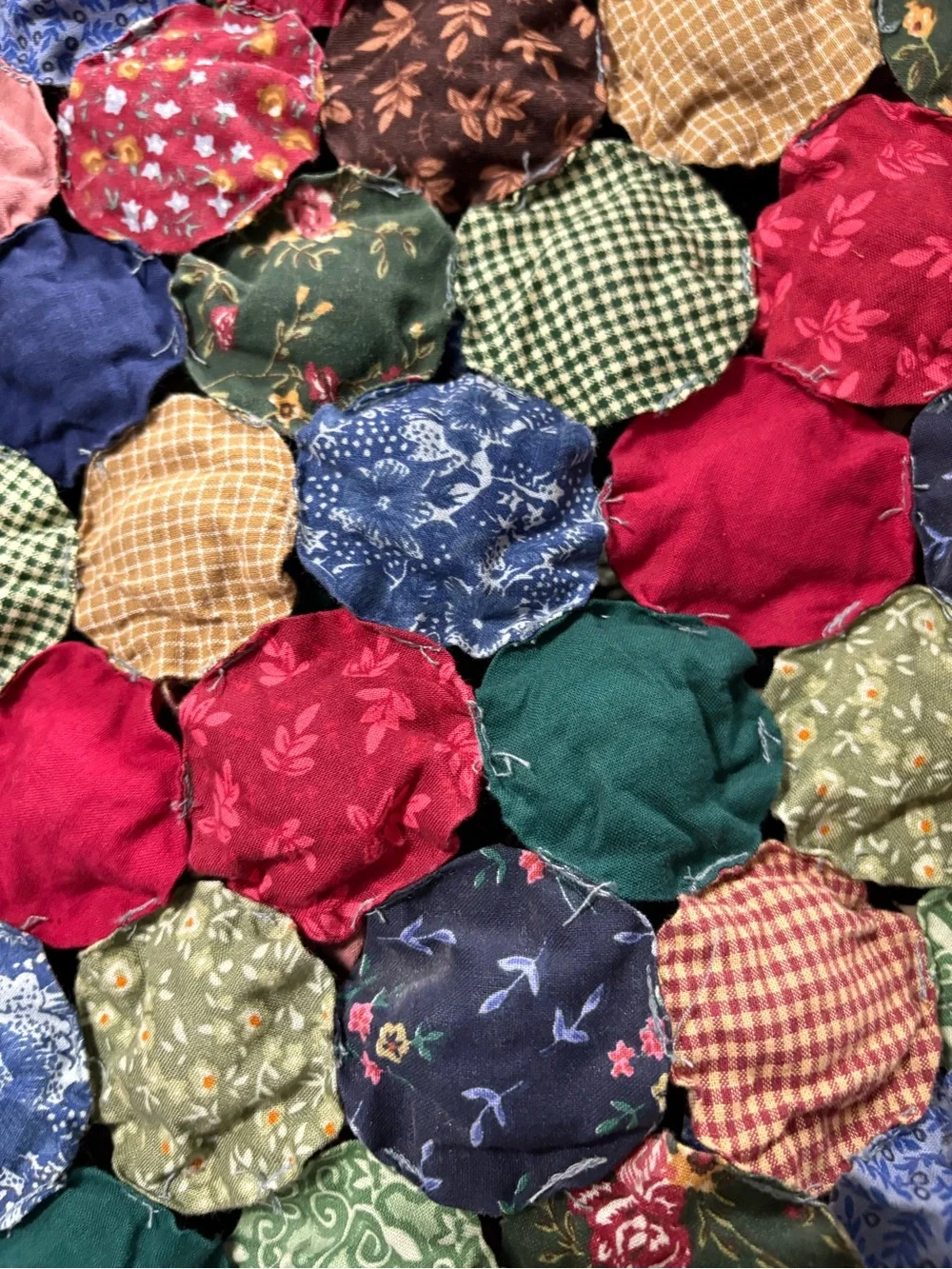 Yo Yo quilt